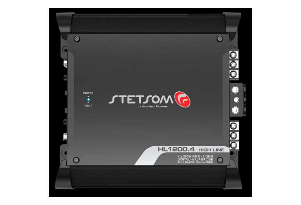 Módulo Amplificador Stetsom HL1200.4 High Line – 1200W RMS
